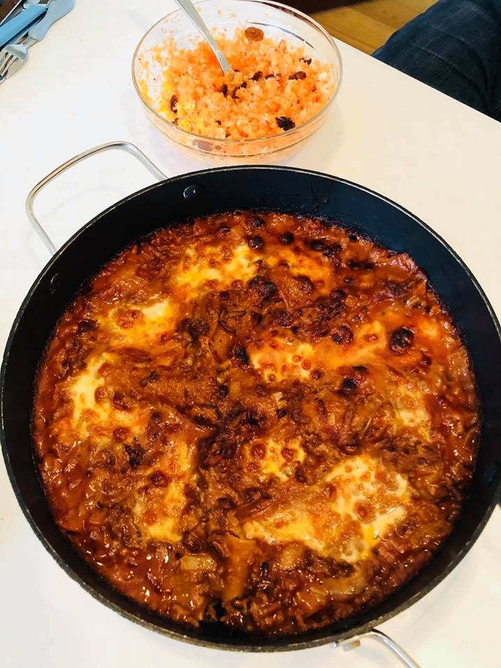 Lasagne m. frisk mozzarella – den ultra nemme version.