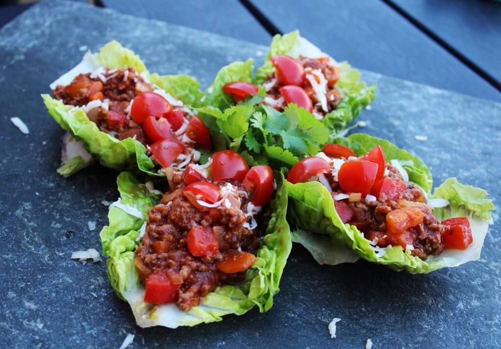 Stivelsesfri: Salat tacos